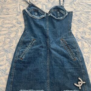 David Koma Denim Dress